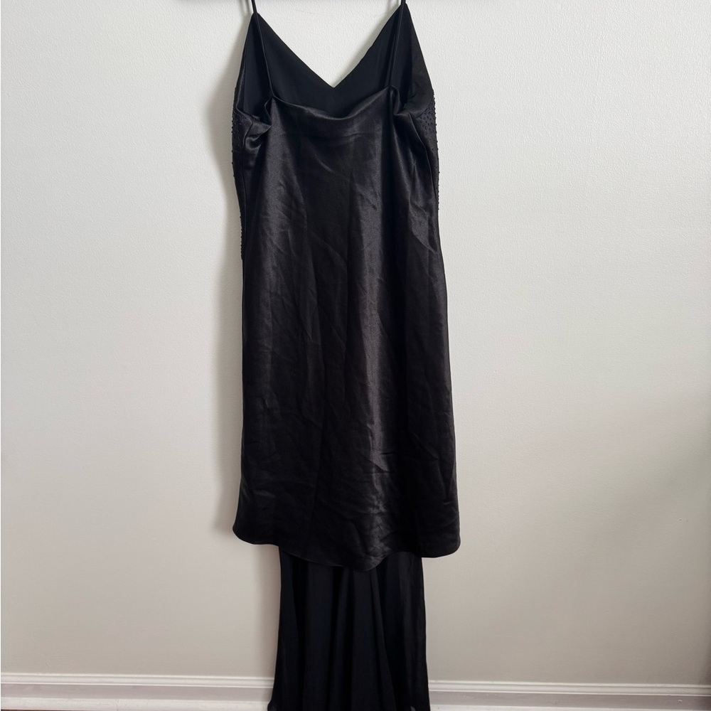 Maria Bonita 90s vintage beaded black gown - Picture 4 of 5